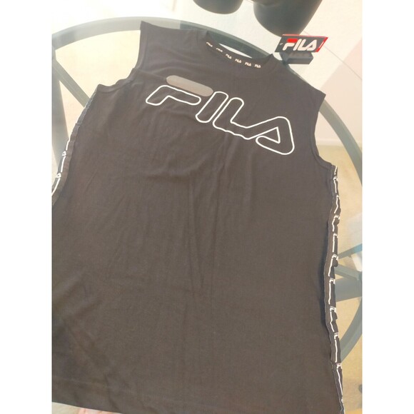 Fila Black Tank Top Shirt Size Medium Brand New! - Picture 4 of 10